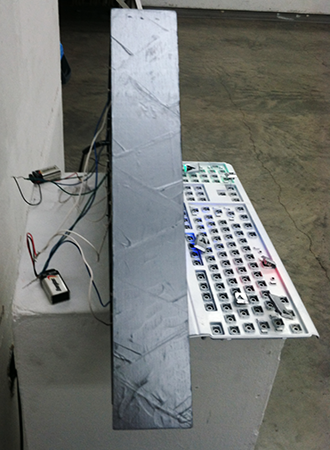 LED Triangular Monitor
